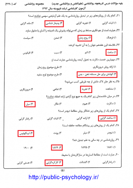 تاریخچه روانشناسی