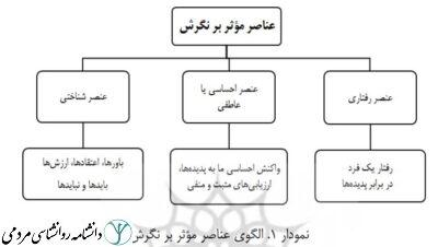 عناصر موثر بر نگرش